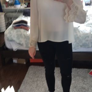 Lush long sleeve, open back